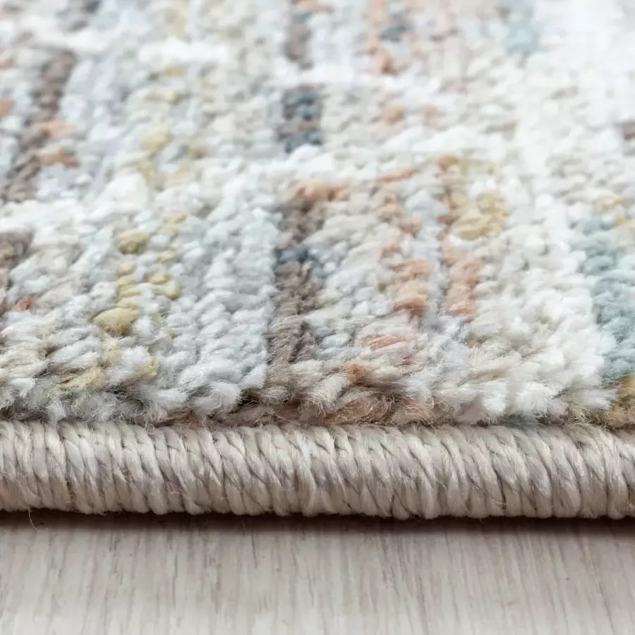 Adana Carpets Modern vloerkleed Regal Skretch Bruin Creme 200x290cm - Foto 3