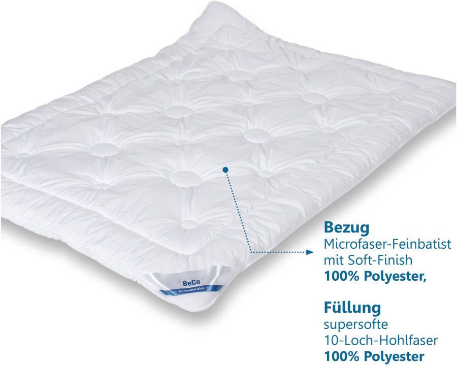 Beco Synthetisch dekbed Royal Soft Duo dekbedden voor zomer en winter deken Dekbed 135 x 200 cm 155 x 220 cm uitstekende thermische eigenschappen Normaal - Foto 5