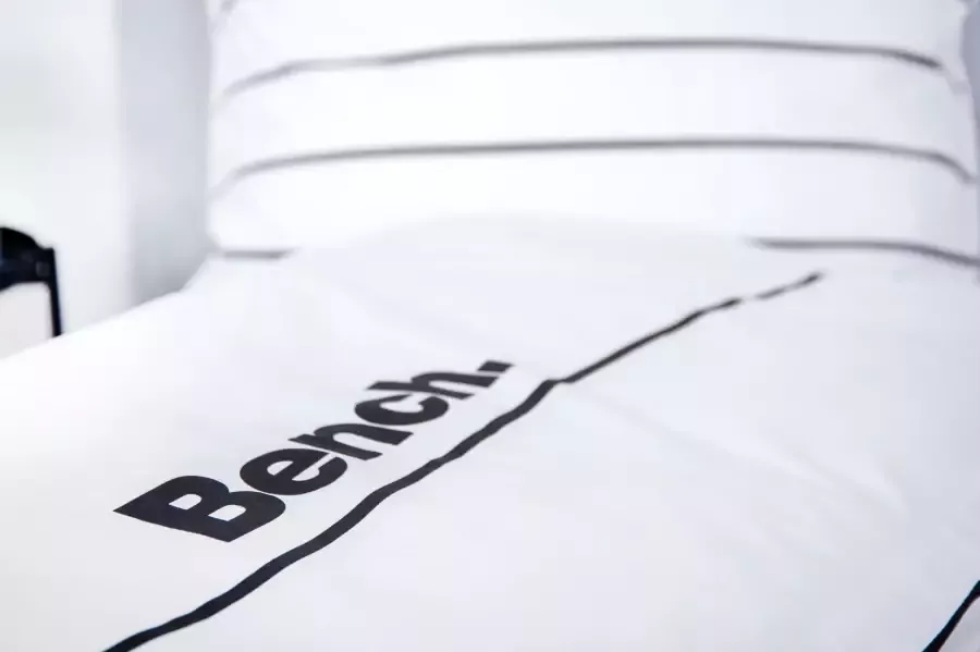 Bench. Tweezijdig te gebruiken overtrekset Bench Kussenovertrek met decoratieve paspel - Foto 3