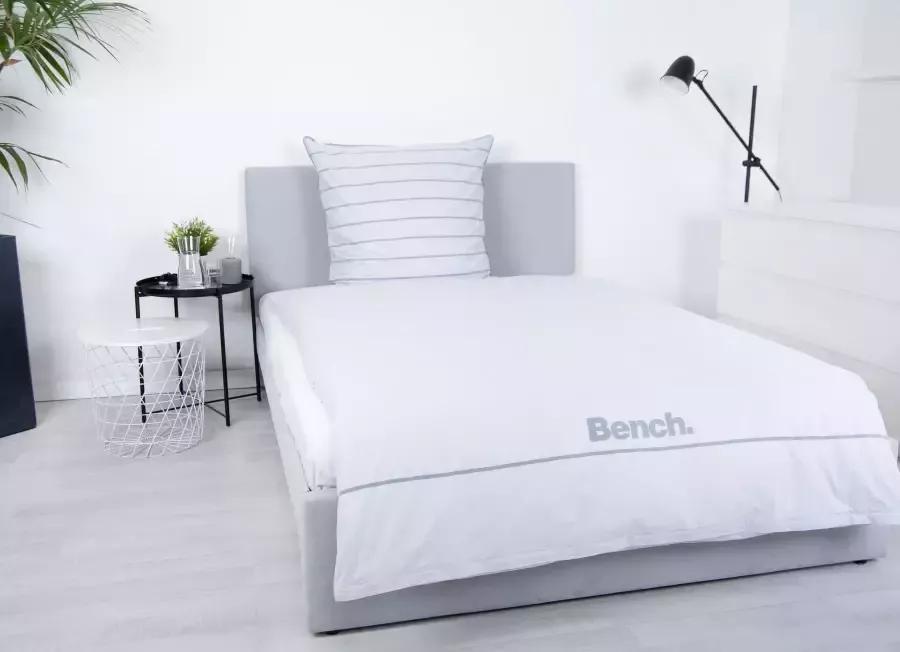 Bench. Tweezijdig te gebruiken overtrekset Bench Kussenovertrek met decoratieve paspel - Foto 4