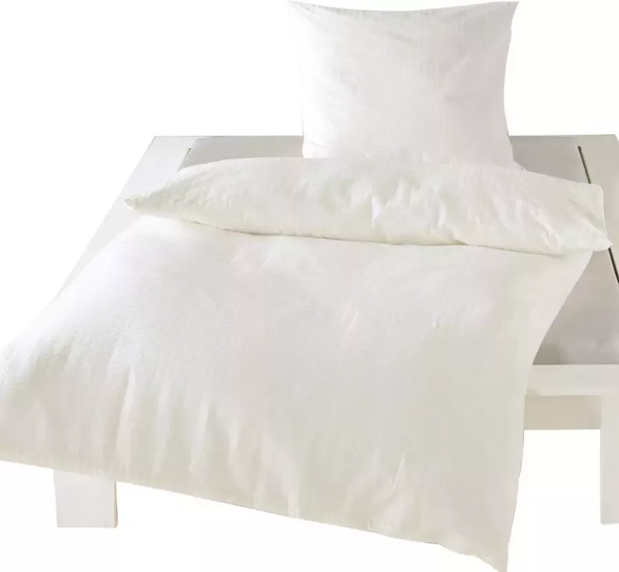 BIERBAUM Overtrekset Chic uni Stijlvol unidesign: Modern en elegant voor elke slaapkamer