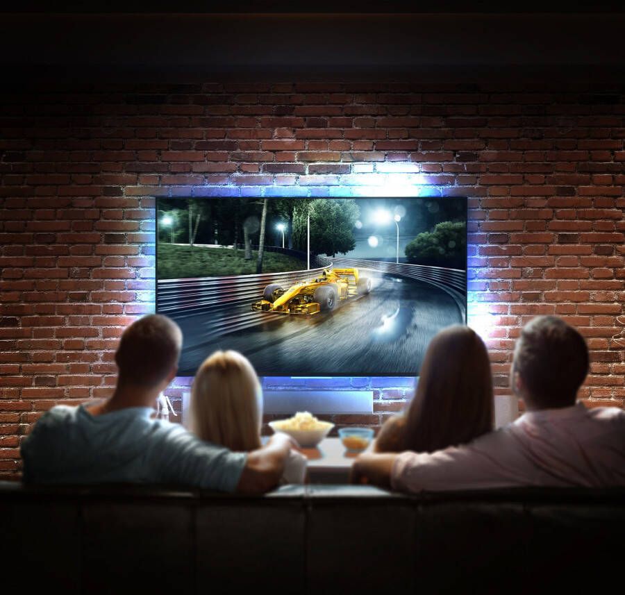 B.K.Licht Led-strepen LED TV-achtergrondverlichting backlight 2m USB RGB zelfklevend - Foto 6