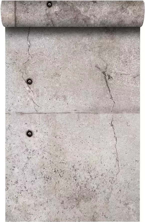 Bodenmeister Fotobehang Zichtbaar beton lichtgrijs