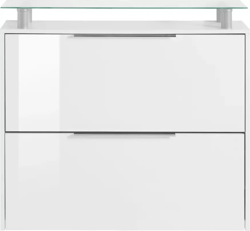 Borchardt Möbel Schoenenkast Rena hangend met glasplaat