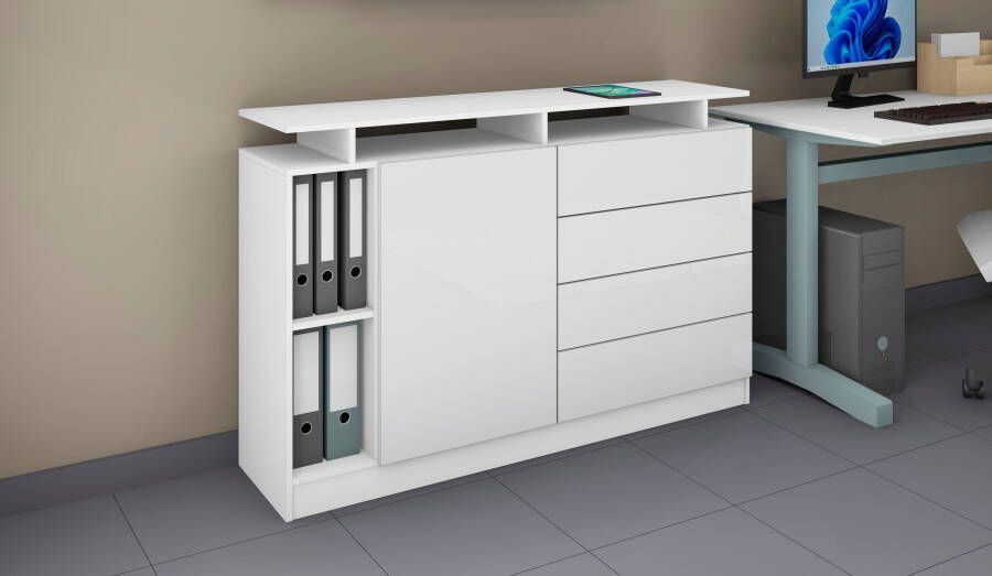 Borchardt Möbel Dressoir Vaasa moderne greeploze look push-to-openfunctie - Foto 2