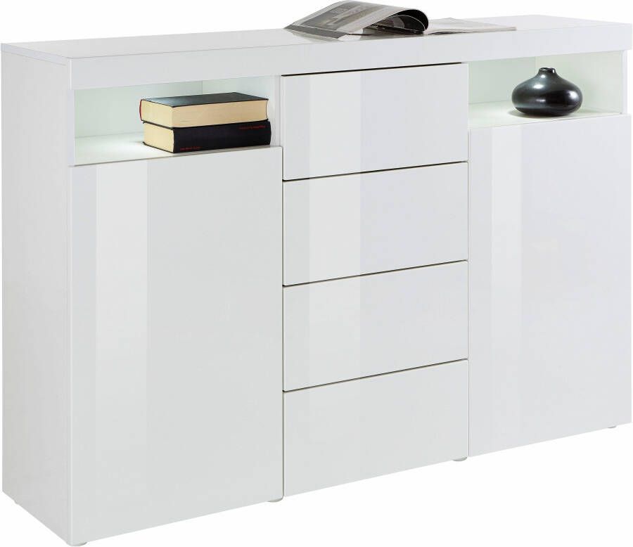 Borchardt Möbel Highboard Kaapstad Breedte 139 cm