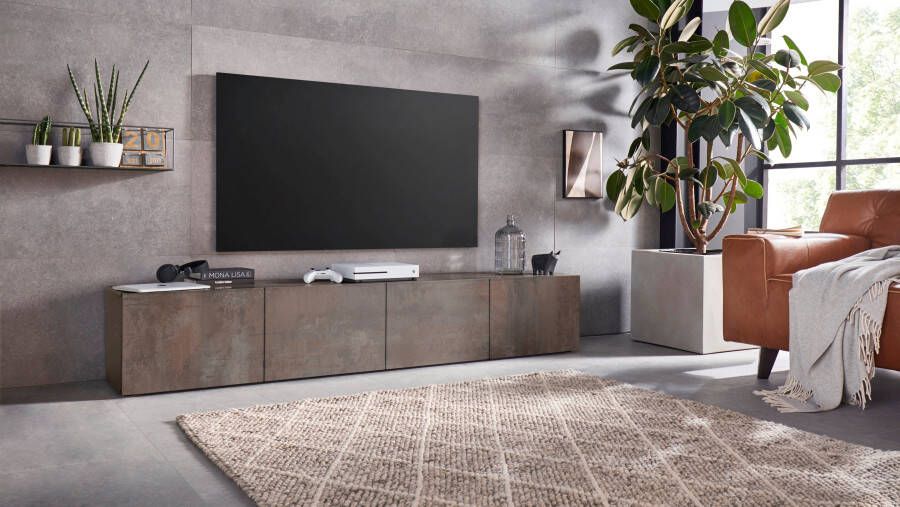 Borchardt Möbel Tv-meubel Sophia Breedte 200 cm met 4 deuren staand en hangend - Foto 2