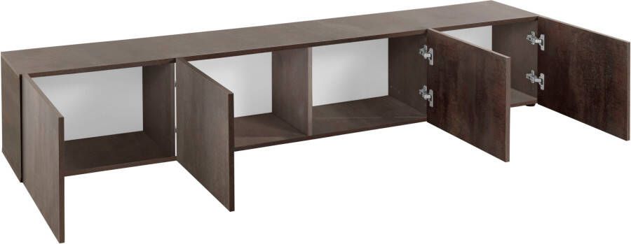 Borchardt Möbel Tv-meubel Sophia Breedte 200 cm met 4 deuren staand en hangend - Foto 7