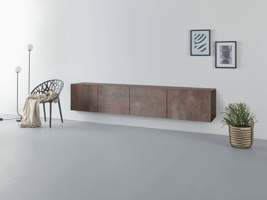 Borchardt Möbel Tv-meubel Sophia Breedte 200 cm met 4 deuren staand en hangend