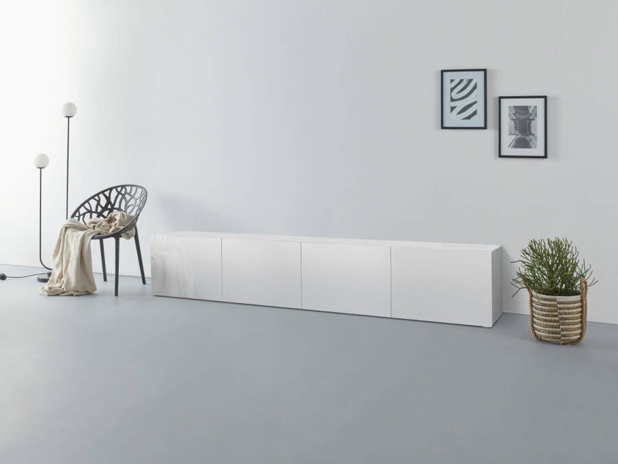 Borchardt Möbel Tv-meubel Sophia Breedte 200 cm met 4 deuren staand en hangend
