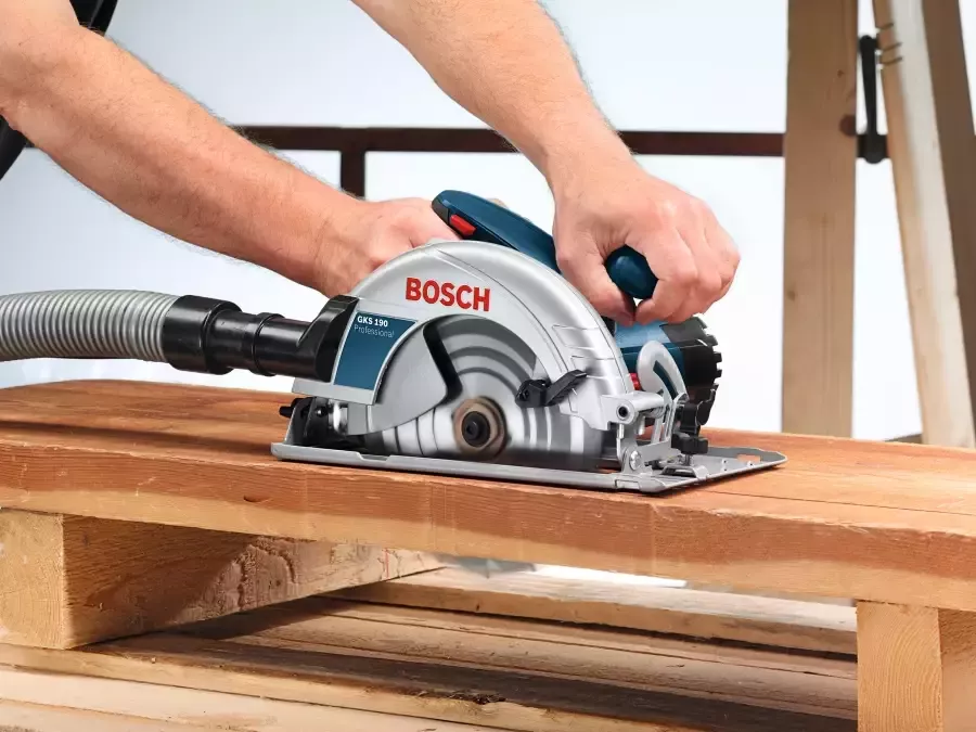 Bosch Professional Handcirkelzaag GKS 190 1400 w 190 mm - Foto 3