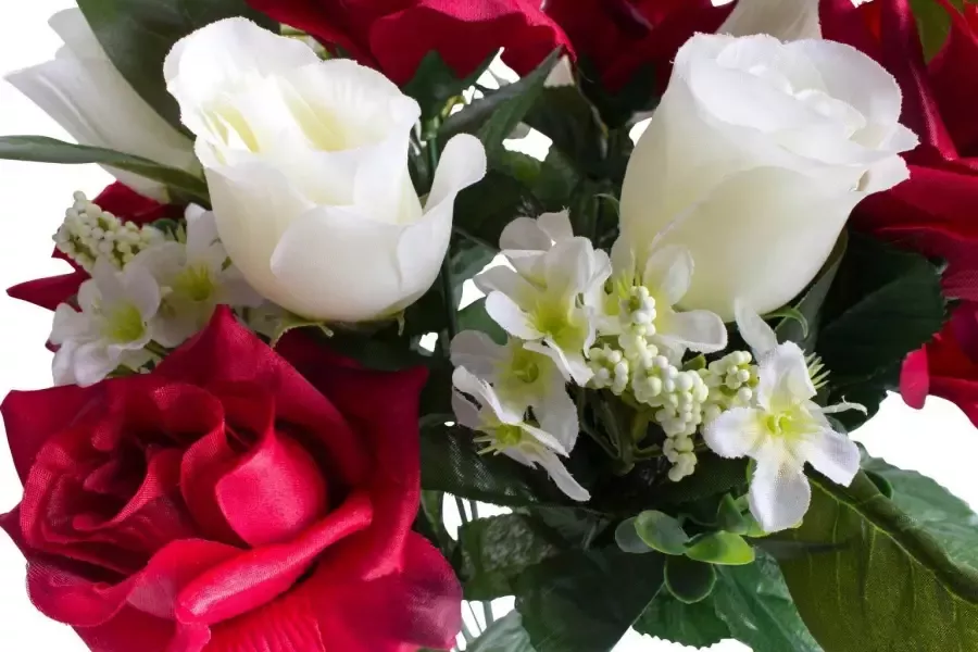 Botanic-Haus Kunstbloem Bos rozen (1 stuk) - Foto 2