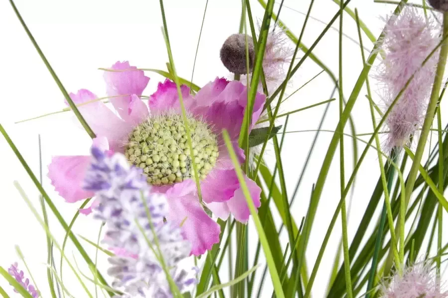 Botanic-Haus Kunstbloem Veldbloemen in een kunststof pot (1 stuk)