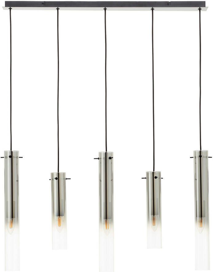 Brilliant Glasini Hanglamp 5-lichts Zwart Gerookt Glas - Foto 2