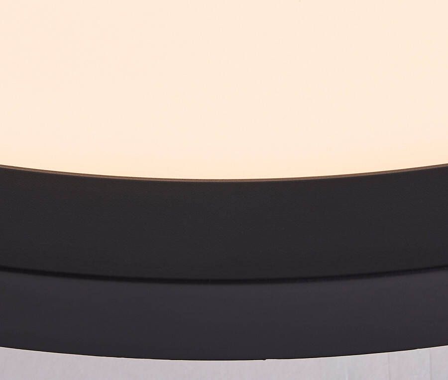 Brilliant Leuchten Ledscherm Tuco Ø 50 cm dimbaar CCT 3900 lm afstandsbediening kunststof zwart wit (1 stuk) - Foto 4