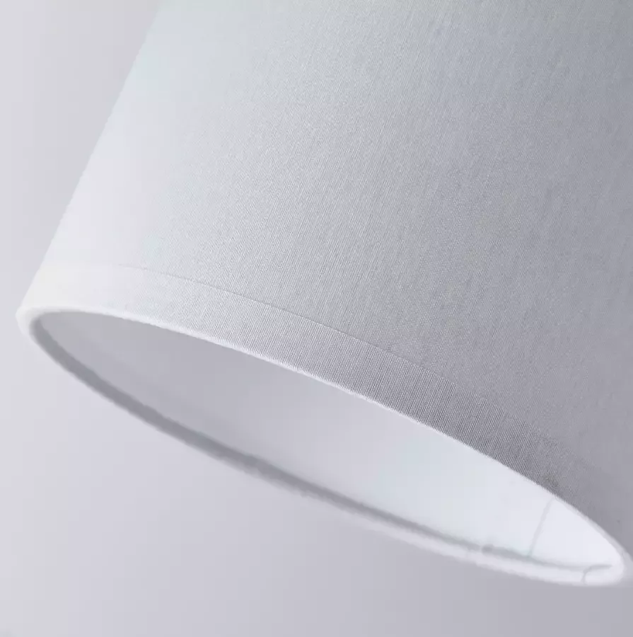 Brilliant Leuchten Plafondlamp Vonnie Stoffen kappen 85 cm breed 4 x E27 metaal hout textiel grijs hout (1 stuk) - Foto 4