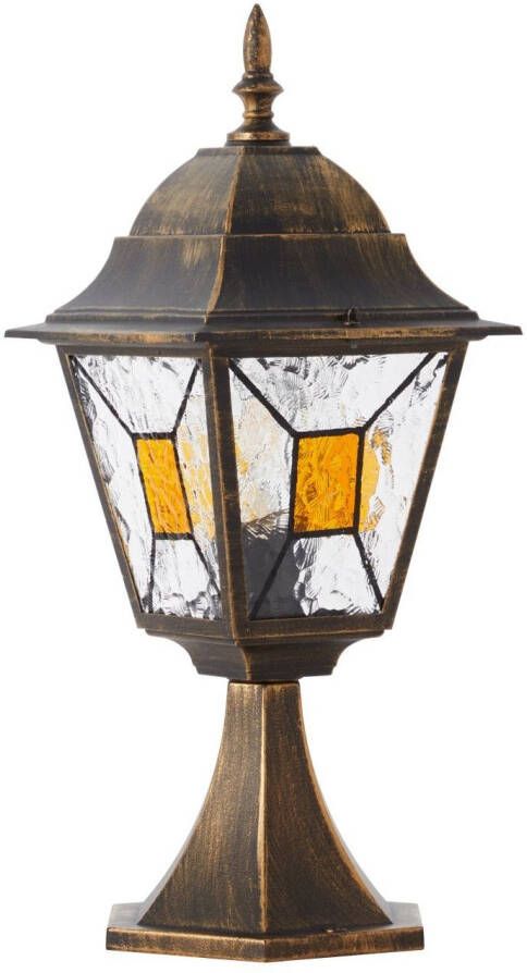 Brilliant Leuchten Sokkellamp Janel Paalverlichting voor de huisdeur 44 cm hoogte E27 fitting (1 stuk) - Foto 3