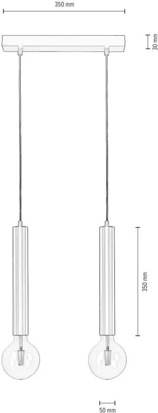 BRITOP LIGHTING Hanglamp Barrel Hanglamp modern design van metaal bijpassende LM E27 exclusief - Foto 2