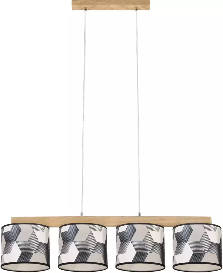 BRITOP LIGHTING Hanglamp ESPACIO Hanglamp van chic eikenhout in te korten - Foto 4