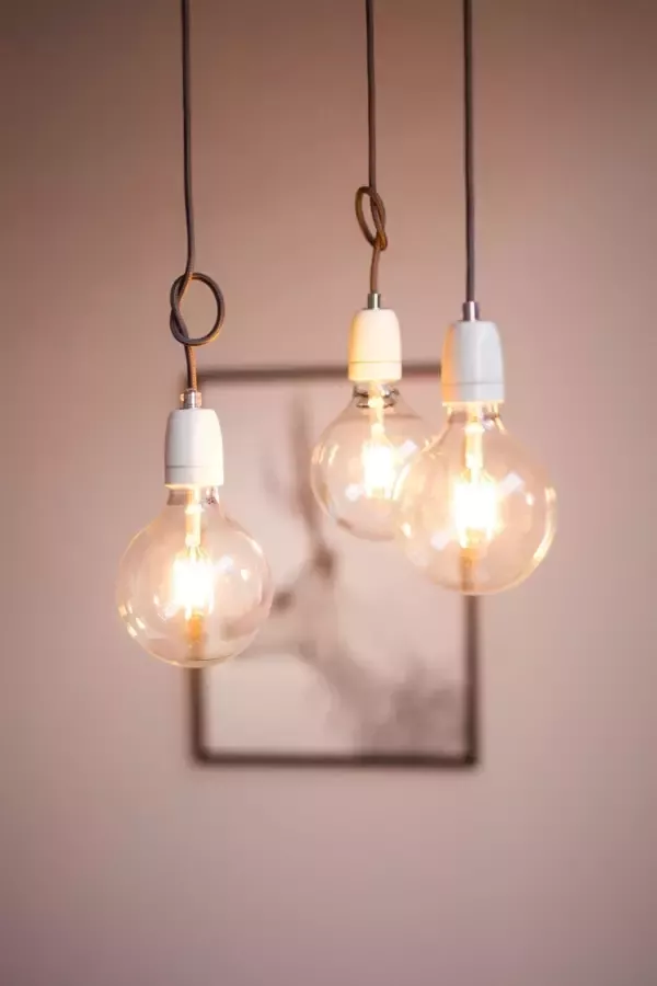 BRITOP LIGHTING Hanglamp Porcia Decoratieve lamp van keramiek bijpassende LM E27 exclusief (1 stuk) - Foto 2
