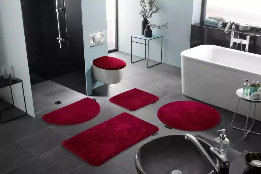 Bruno Banani Badmat Lana badmat badkamer tapijt Badmat badmatten unikleur ook als 3-delige set & rond - Foto 11