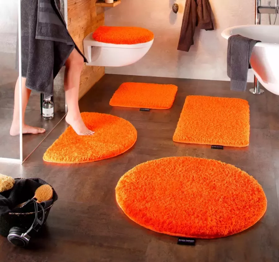 Bruno Banani Badmat Lana badmat badkamer tapijt Badmat badmatten unikleur ook als 3-delige set & rond - Foto 2