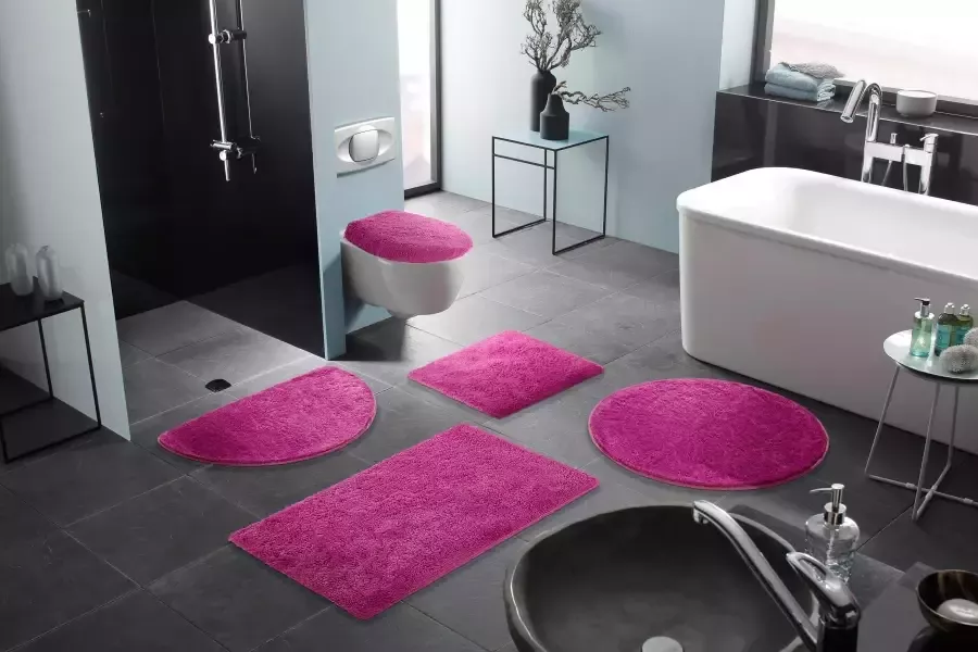 Bruno Banani Badmat Lana badmat badkamer tapijt Badmat badmatten unikleur ook als 3-delige set & rond - Foto 8