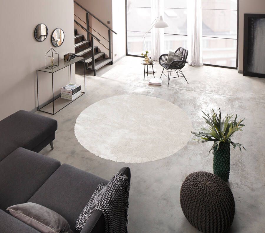 Bruno Banani Hoogpolig vloerkleed Dana tapijt klantenfavoriet unikleur microvezel vloerkleden woonkamer slaapkamer eetkamer - Foto 4