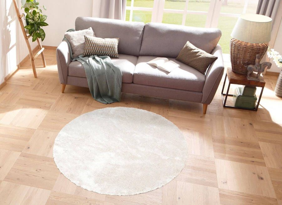 Bruno Banani Hoogpolig vloerkleed Dana tapijt klantenfavoriet unikleur microvezel vloerkleden woonkamer slaapkamer eetkamer - Foto 7