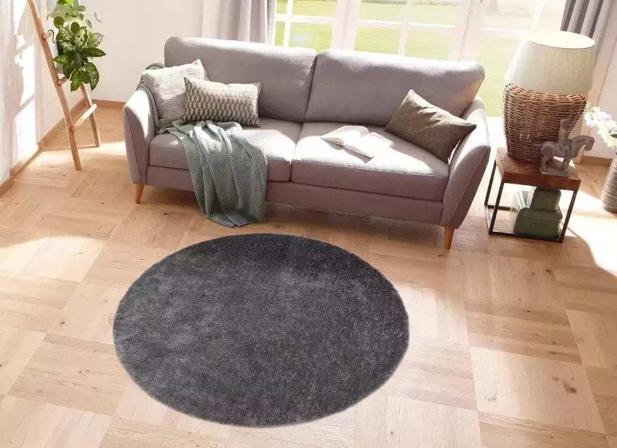 Bruno Banani Hoogpolig vloerkleed Dana tapijt klantenfavoriet unikleur microvezel vloerkleden woonkamer slaapkamer eetkamer - Foto 5