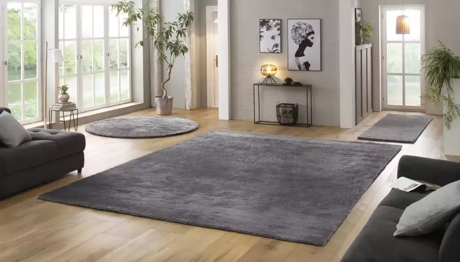 Bruno Banani Hoogpolig vloerkleed Dana tapijt klantenfavoriet unikleur microvezel vloerkleden woonkamer slaapkamer eetkamer - Foto 8