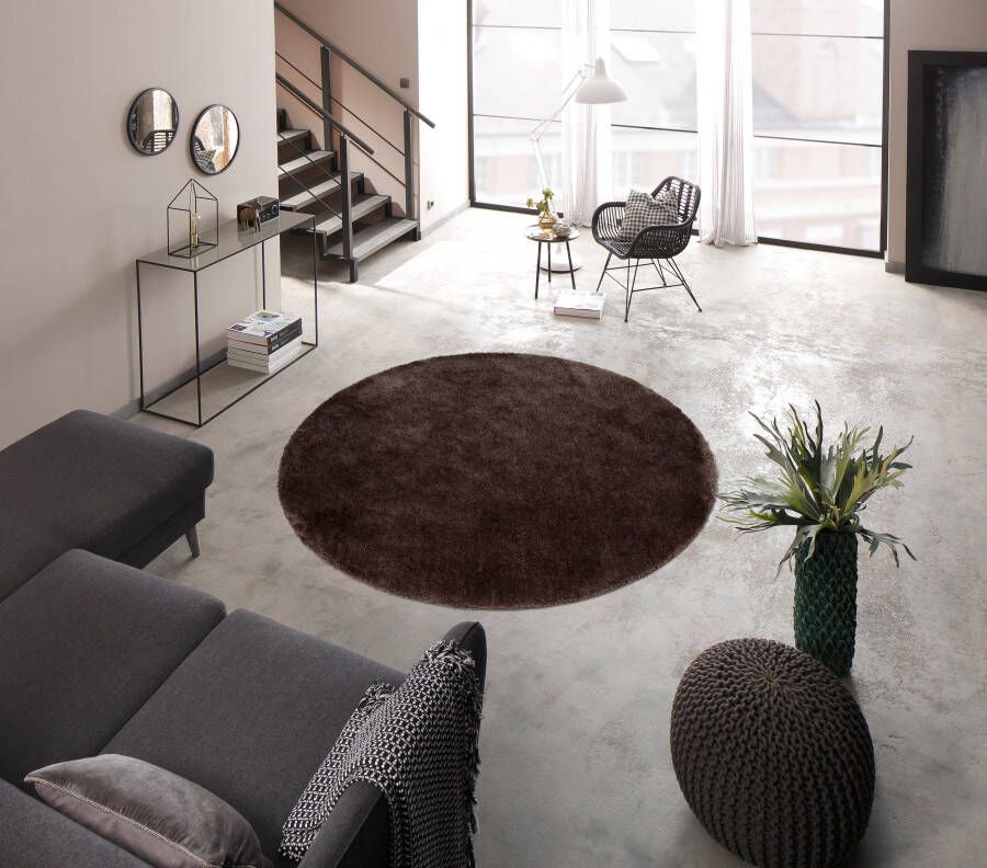 Bruno Banani Hoogpolig vloerkleed Dana tapijt klantenfavoriet unikleur microvezel vloerkleden woonkamer slaapkamer eetkamer - Foto 3