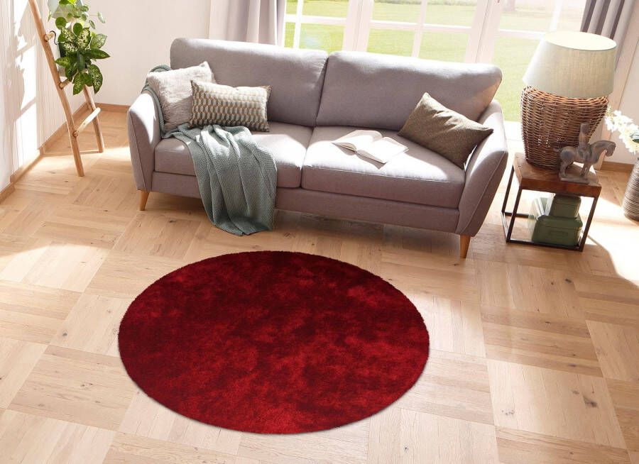 Bruno Banani Hoogpolig vloerkleed Dana tapijt klantenfavoriet unikleur microvezel vloerkleden woonkamer slaapkamer eetkamer - Foto 5