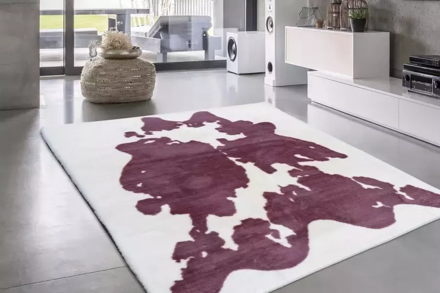 ARTE ESPINA Vloerkleed Rabbit Animal 500 Knusse hoogpolige tapijt handgetuft met katoen achterkant - Foto 3