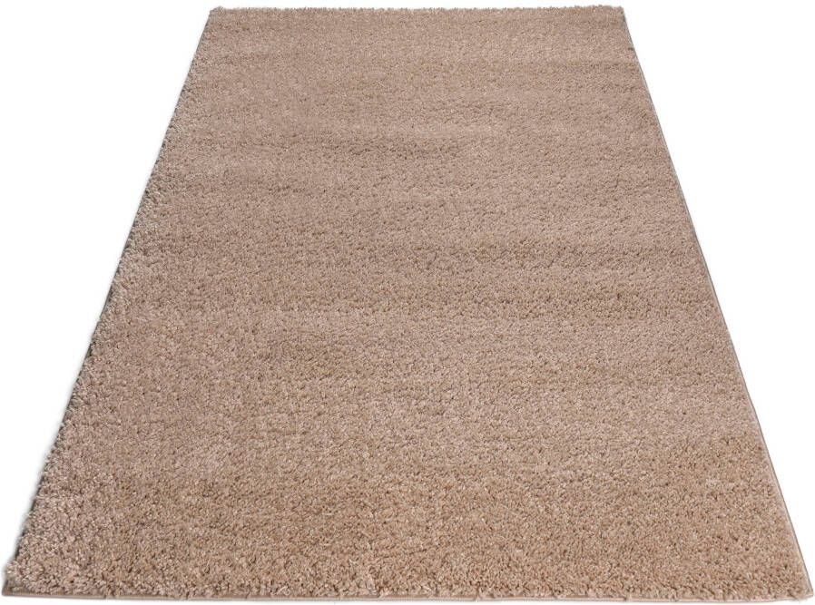 Bruno Banani Hoogpolig vloerkleed Shaggy Soft geweven uni kleuren bijzonder zacht en knuffelig klantenfavoriet - Foto 6