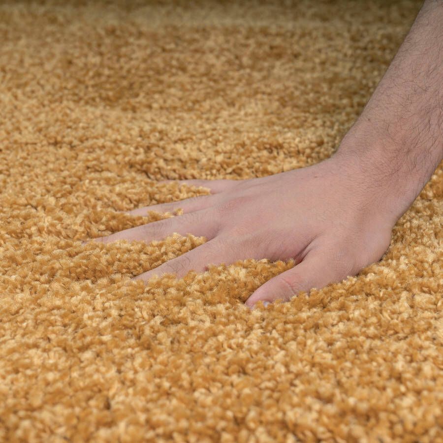 Bruno Banani Hoogpolig vloerkleed Shaggy Soft geweven uni kleuren bijzonder zacht en knuffelig klantenfavoriet - Foto 3