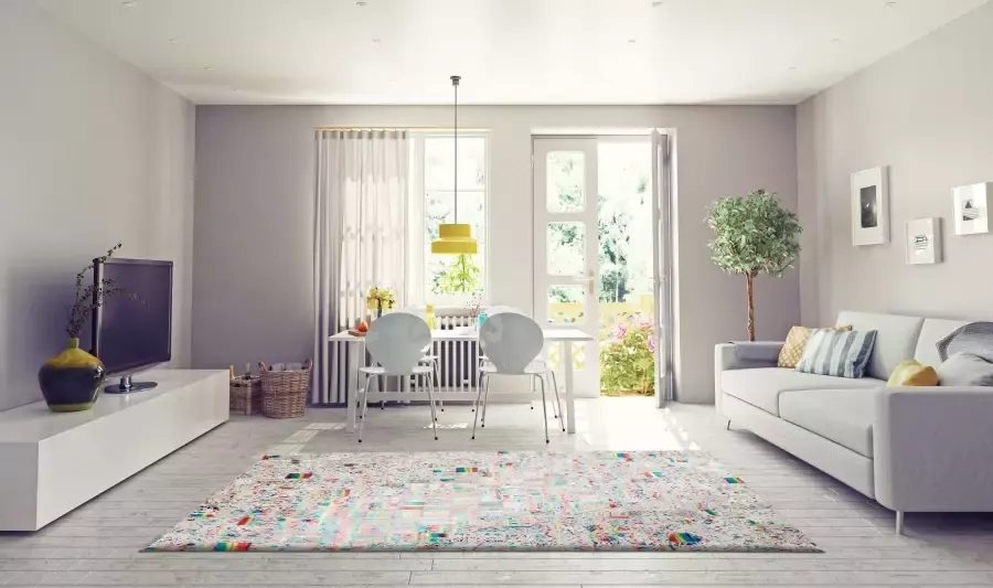 Calo-deluxe Vachtvloerkleed Audra 300 echte runderhuid woonkamer - Foto 6