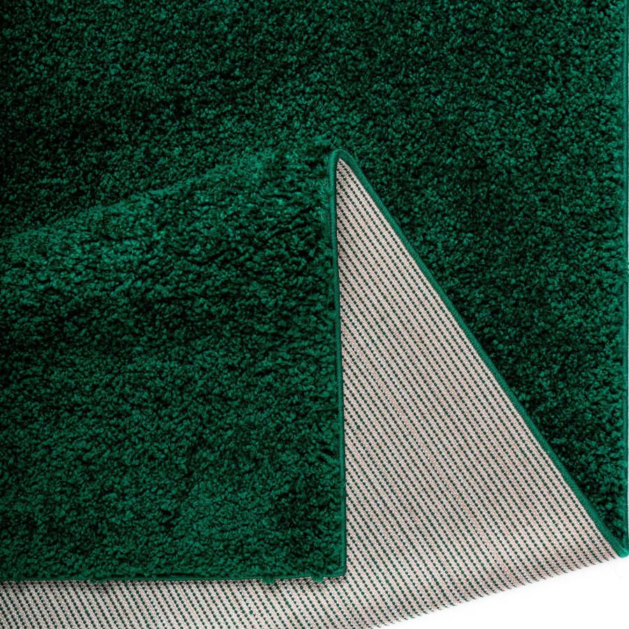 Bruno Banani Set slaapkamerkleedjes Shaggy Soft geweven unikleuren bijzonder zacht slaapkamerkleed loperset