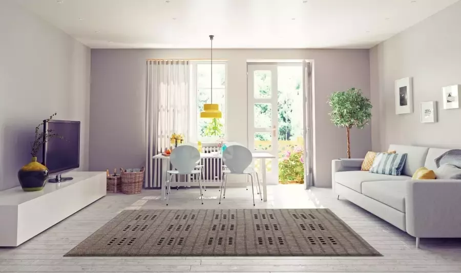 Bruno Banani Vloerkleed Farum In- en outdoor-vloerkleed weerbestendig & uv-bestendig bijzonder plat - Foto 4