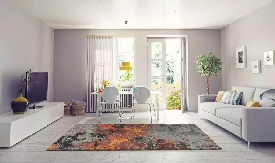 ARTE ESPINA Vloerkleed Blaze 400 spannend ontwerp stijlvolle kleurstelling onderhoudsvriendelijk & slijtvast - Foto 7
