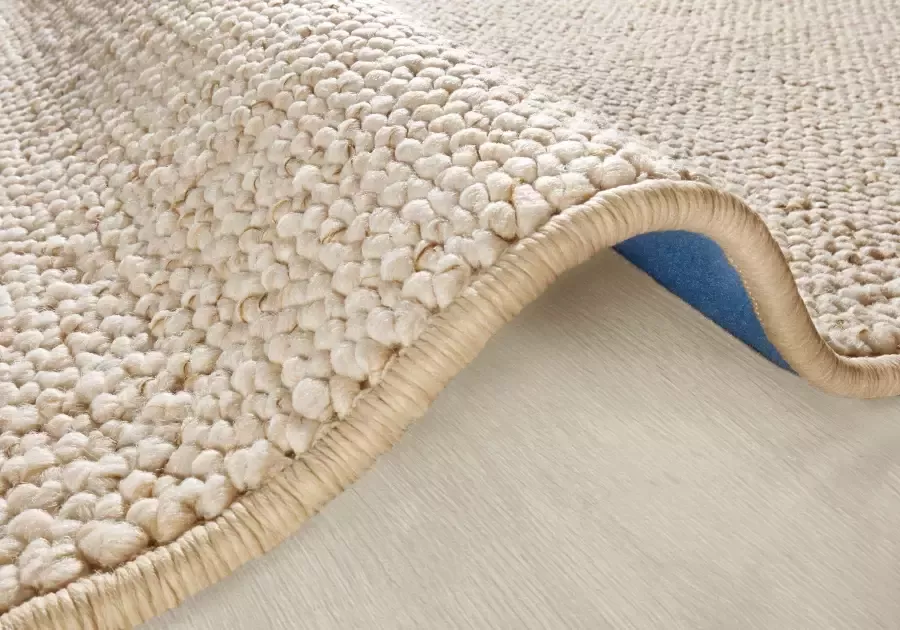 BT Carpet Rond vloerkleed Wol-optiek beige bruin 133 cm rond - Foto 2