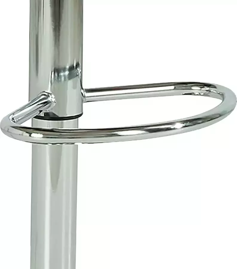 ByLIVING Barkruk set bekleding van microvezel-vintage draaibaar met hoogteverstelling (set 2 stuks)