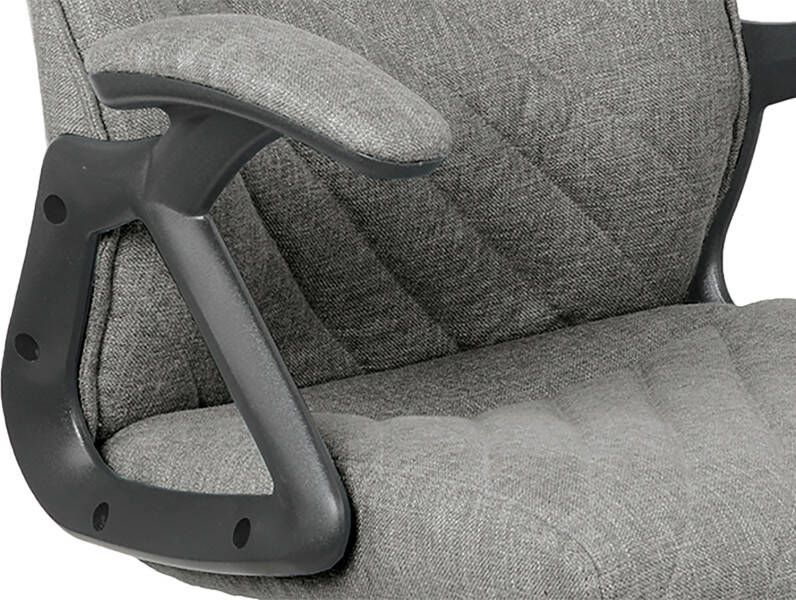 ByLIVING Bureaustoel Artax met moderne geweven bekleding & gestikte afwerking comfortabel met schommelmechanisme - Foto 3
