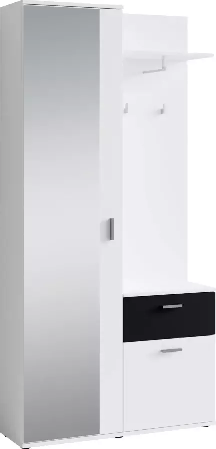 INOSIGN Compact kapstokmeubel Jakob met grote spiegel en planchet breedte 97 cm - Foto 4