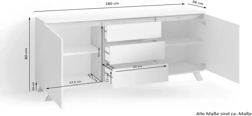 INOSIGN Dressoir VALENTIN - Foto 5