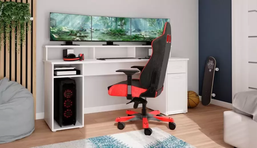 ByLIVING Gamingtafel Fantastic met opzet breedte 180 cm - Foto 4