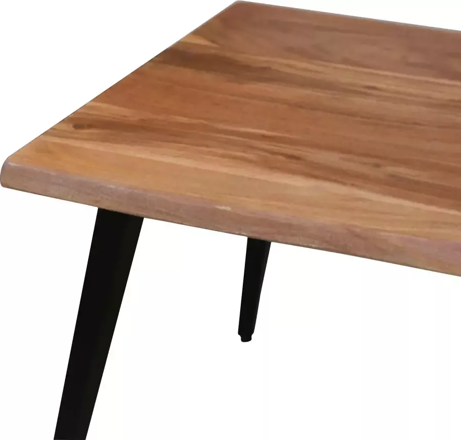 ByLIVING Salontafel Caddy Tafelblad met boomstamrand breedte 110 of 60 cm - Foto 3