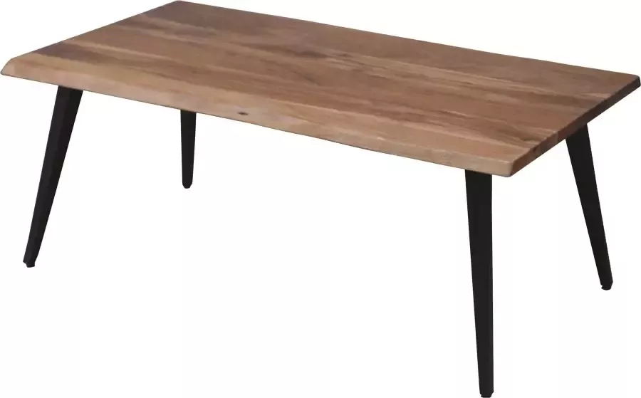 ByLIVING Salontafel Caddy Tafelblad met boomstamrand breedte 110 of 60 cm - Foto 6