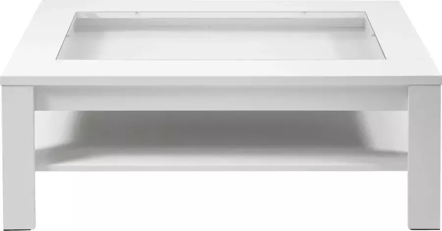 ByLIVING Salontafel Ralph Breedte 110 cm met glasinzet en lade - Foto 8
