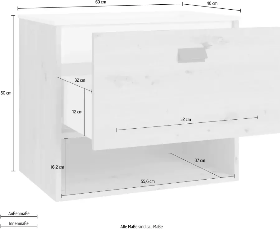 ByLIVING Wastafelonderkast Wellness Breedte 60 cm inclusief keramieken wasbak met soft-closetechniek - Foto 4